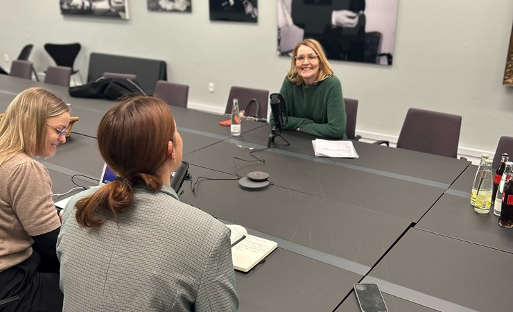 Christel Schaldemose i podcasten SukkerSygt